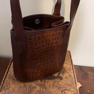 Brighton alligator purse